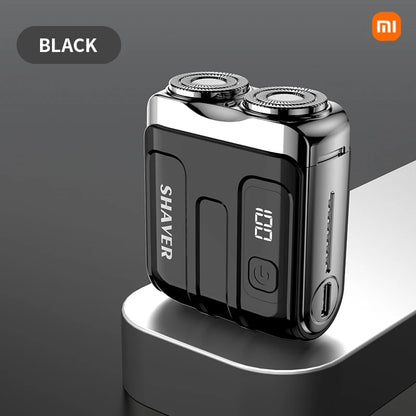 Xiaomi R-18 Electric Smart Shaver Household Car Shaver Digital Display Mini Dual Blade Rechargeable Shaver Powerful Men's Gifts