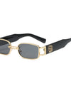 Sunglasses Fashion Rectangle Mens Womens Steampunk Sunglasses UV400 Outdoor Riding Fishing Party Glasses