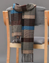 Classic lattice men soft shawl plaid scarves shawl wraps shawl neckerchief headband muffler