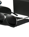 BWM Luxury Polarized Sunglasses Men UV400 Anti-Glare Retro Flight Sunglasses Driving Cycling Fishing Outdoor Hiking Sunglasses