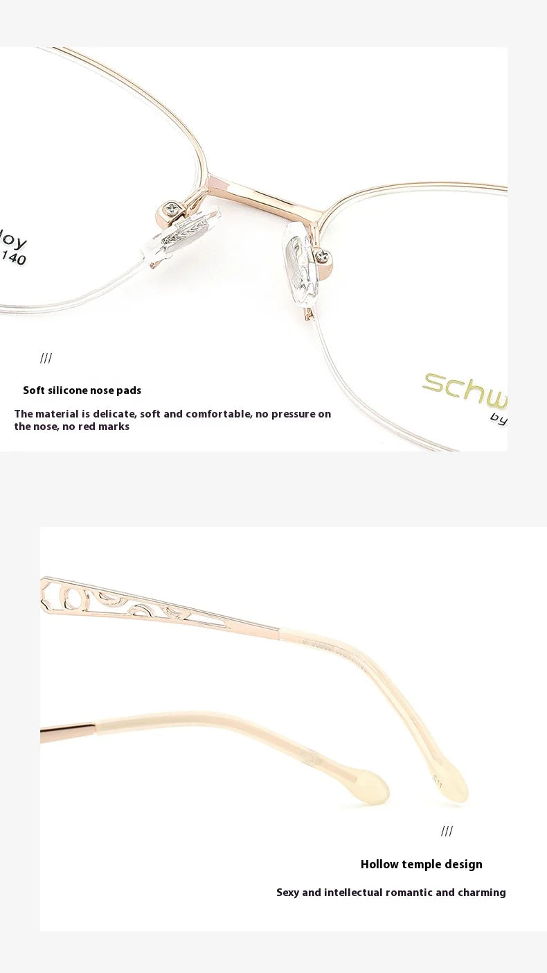 Alloy Elegant Light Luxury Frame Literary and artistic light