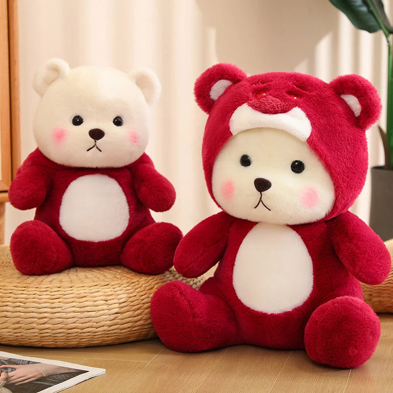 Cute Teddy Bear Plush Stuffed Animal Soft Pillow