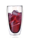 650ml Double Wall Glass Mug Clear Resistant Handmade Kungfu Tea Mug Coffee Milk Juice Lemon Healthy Drink Double Layer Glass Mug