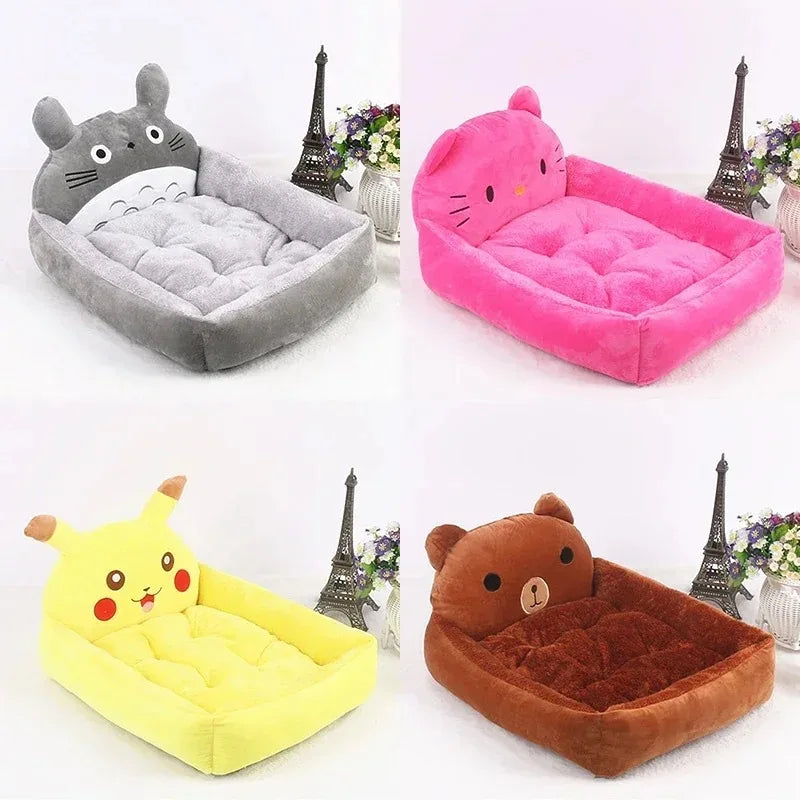 Plush Pet Bed Sofa Cushion for Dogs and Cats