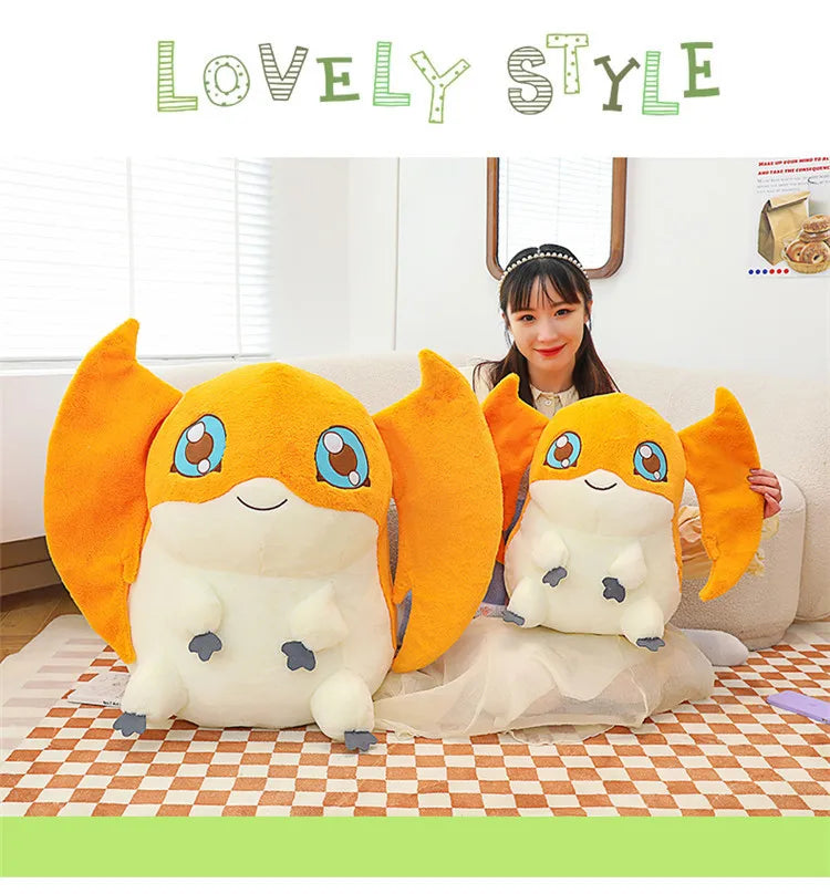 Cute Digital Beast Plush Toy Soft Cuddly Pillow