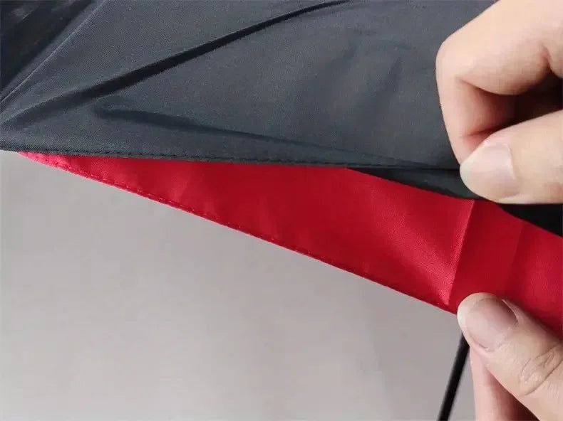 Automatic Folding Umbrella 10 Bone Windproof Sun Rain Protection Business Travel Umbrella