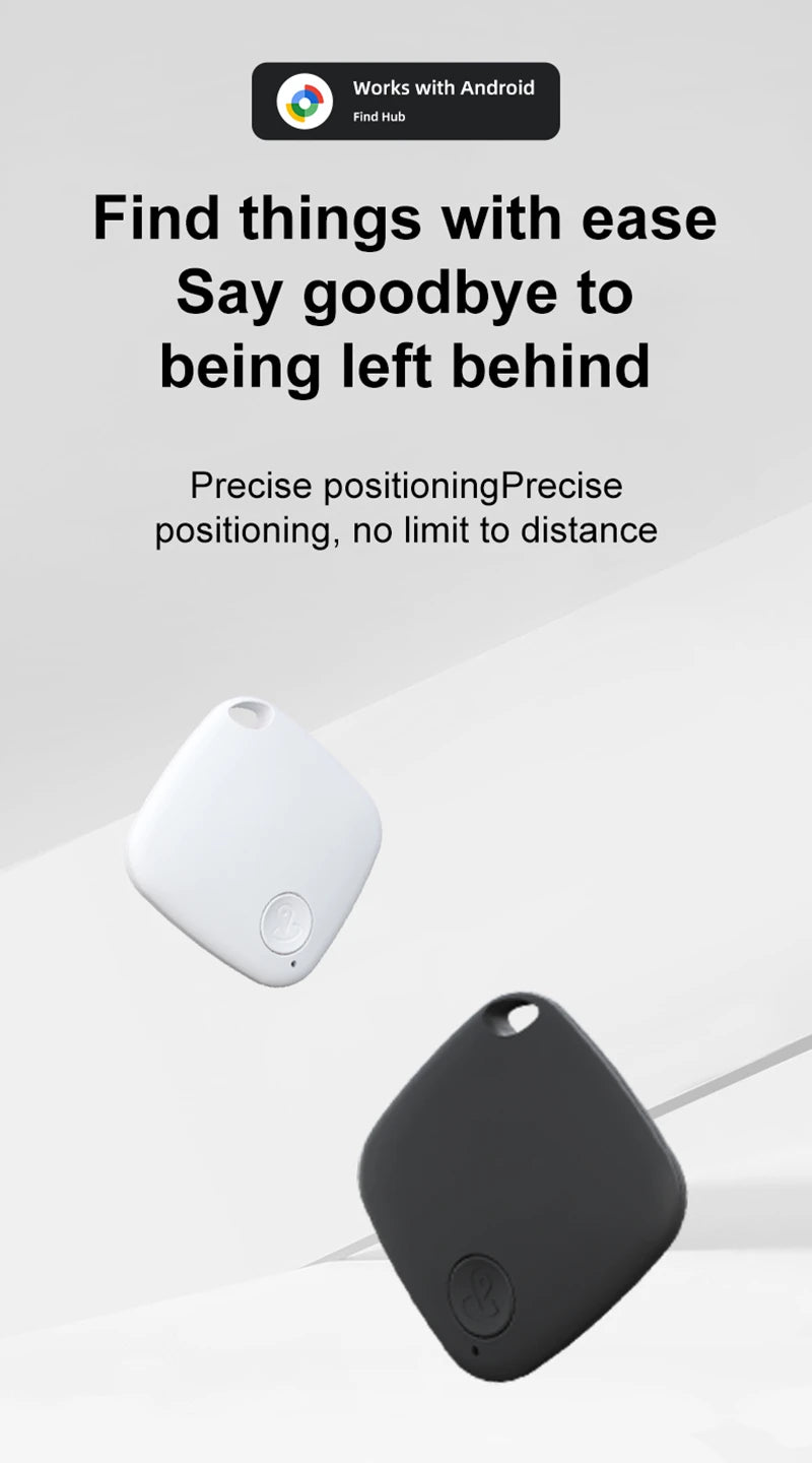 Mini Android Global Position Systm Tracker Tag Google Find Anti Loss Global Positioning Locator Compact Portable Long Battery Life For Pet