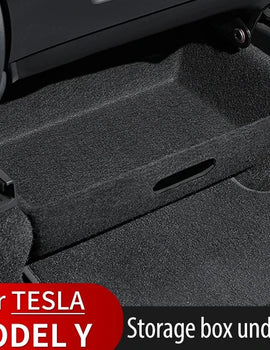 Under Seat Storage Box Compatible for Tesla Model Y for Driver & Passenger Seat Tesla Model Y Accessories