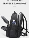 Anti Theft Laptop Backpack 15.6" Anti-wrinkle Waterproof USB Recharging Oxford Backpack Men Fashion Travel Bag Backpacks