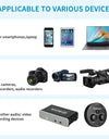 3.5mm TRRS Lavalier Microphone for Smartphone PC Camera Lapel Mic Recording YouTube Live Streaming 6M Cable VS BY-M1