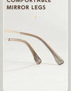 Ultra-light Comfortable Big Eyewear TR90 Pure Titanium Retro Square Optical Prescription Glasses Frame