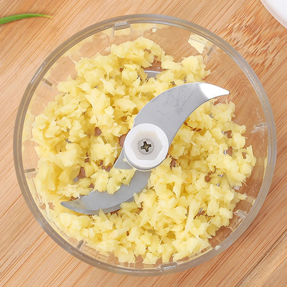 Portable Electric Garlic Masher Crusher 100ml Garlic Chopper Food Processor Kitchen Kitchen Gadgets Electric
