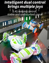 RC Stunt Car With Music Lights Double Remote Control 360° Degree Rotation Off Road Kids Rc Drift Car Toy