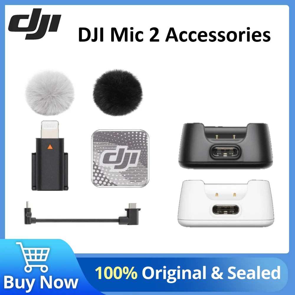 Wireless Microphone Accessory Replacement Parts Compatible with Mic 2 Recording System