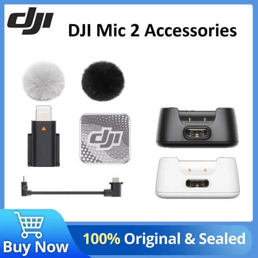 Wireless Microphone Accessory Replacement Parts Compatible with Mic 2 Recording System