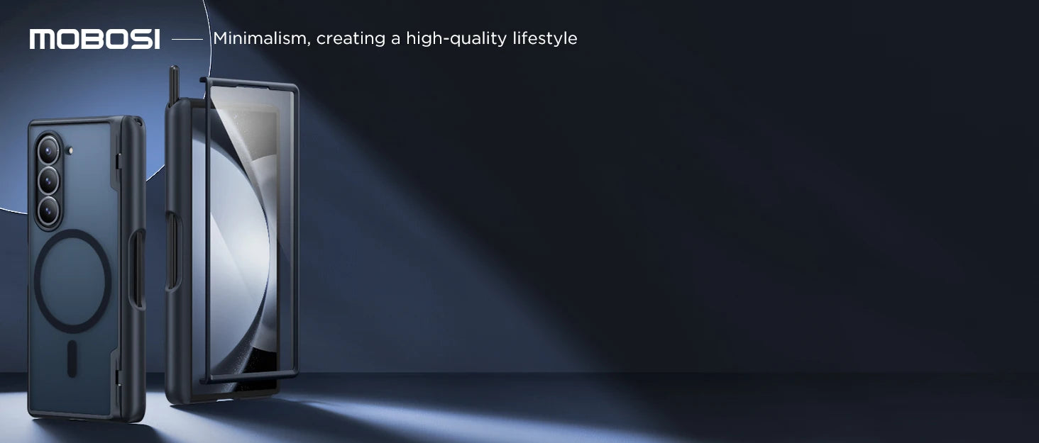 for Z Fold 7 Case with Privacy Screen Protector Full-Body Slim Coverage Hinge Protection Shockproof Phone Cover