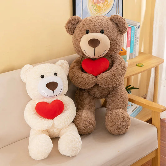 Kawaii Teddy Bear Plush Toy 90 cm Soft Stuffed Animal Pillow