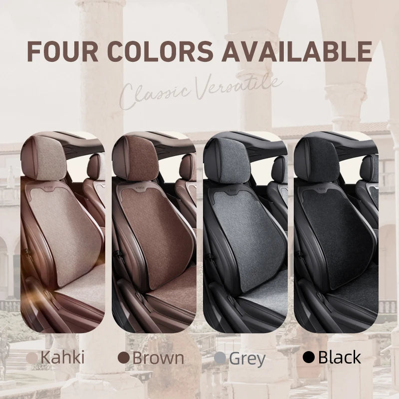 Winter Car Seat Cover Chenille Soft Warm Car Seat Cushion Universal Plush Interior Protector Mat Auto Seats Cover Accessories
