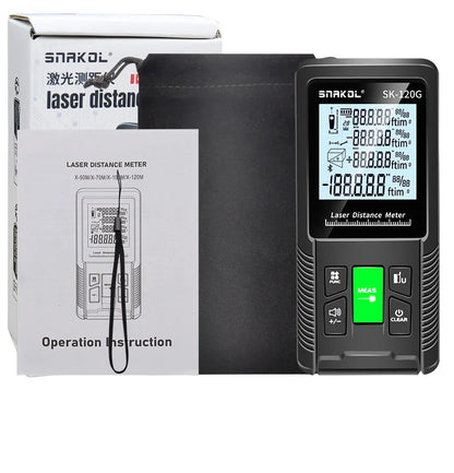 Laser Distance Meter 40m 50m 70m 100m 120m Rangefinder Digital Range Finder Trena Roulette Ruler Distance Measuring Tape