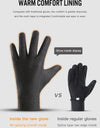 Winter Outdoor Warm Gloves Black Touchscreen Anti-slip Waterproof Bag Cycling Skiing Mountaineering Motorcycle Gloves Men