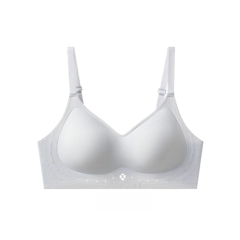 Womens Seamless Wireless Push Up Everyday Bra