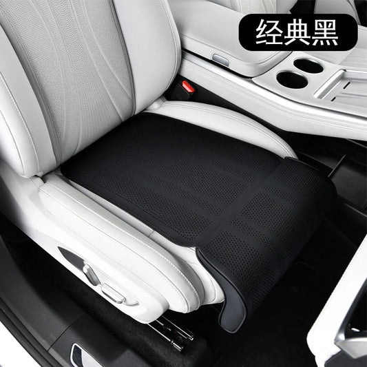 Universal Car Seat Extended Footrest with Breathable Leather Cover