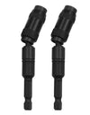 1/4"Hex Magnetic Pivoting Drill Bit Quick Change Drive Guide Drill Pivoting Bit Holder for Tight Spaces Magnetic Bit Tip Holder