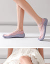 lace up five finger split toe shoes