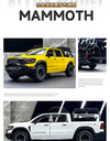 1:32 Dodge RAM 1000 TRX Mammoth Metal Diecast Alloy Car Model Car Central Control Decoration Ornaments Gift With Boyfriend Goods