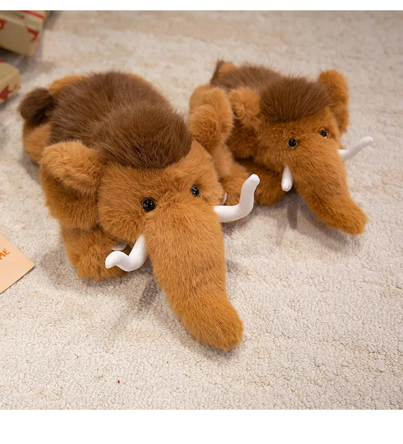 Mammoth Plush Stuffed Animal Soft Elephant Pillow