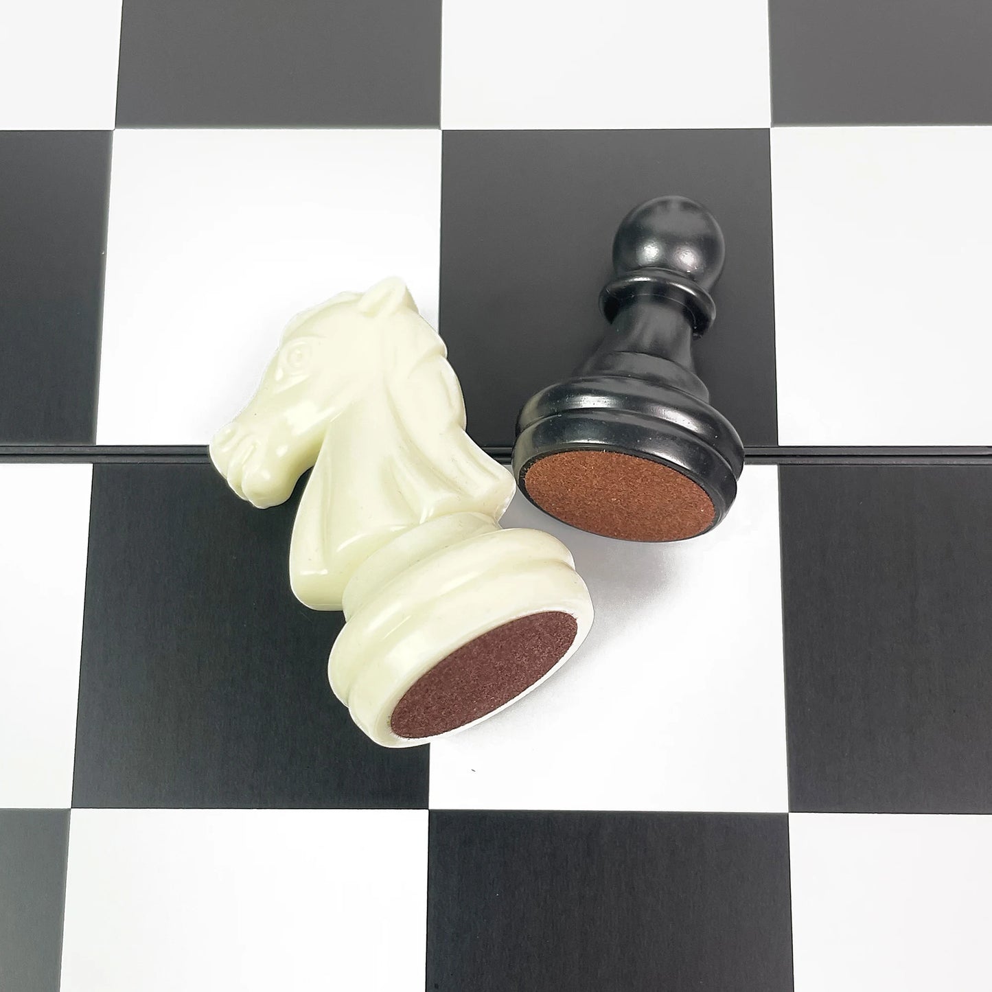 31.8cm 2 in 1 Foldable Magnetic Chess & Checkers Set