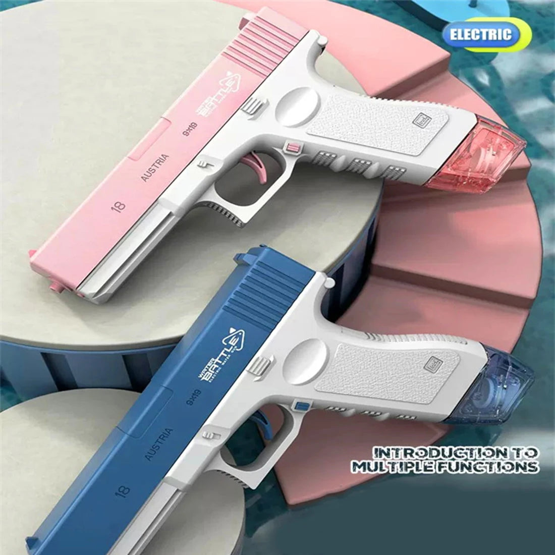 Electric Water Spray Toys Bursts High-pressure Strong Charging Energy Water Automatic Toy