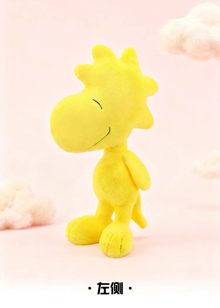 Cartoon Kawaii Snoopy and Woodstock Stuffed Doll Plush Toy Soft Cuddly Pillow Anime Kids Birthday Gift for Friends Wholesale