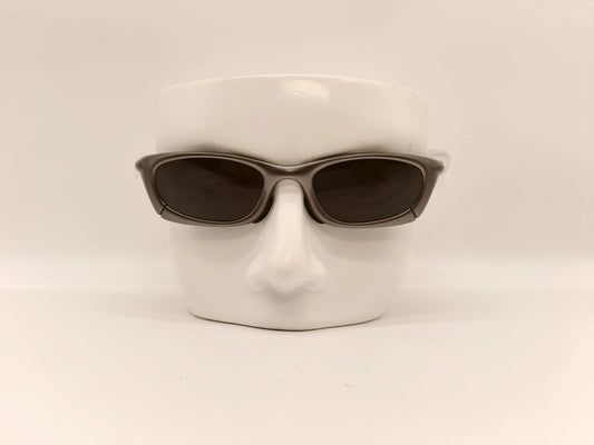 Polarized UV400 MTB Bike Cycling Sunglasses – Silver Metal Frame Riding Fishing Eyewear