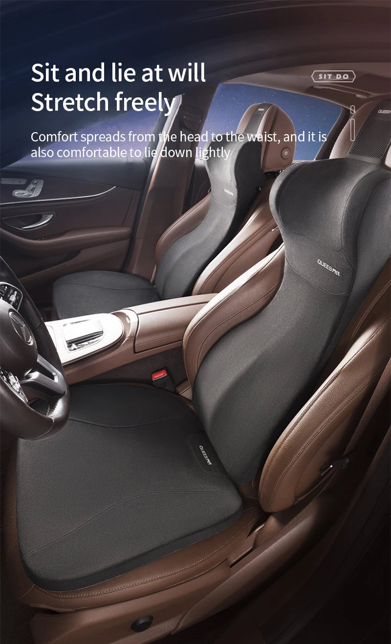 LIVICHEPIN Car Headrest Waist Protection Car Seat Backrest Cushion Auto Lumbar Cushion Waist Support Integrated Waist Cushion