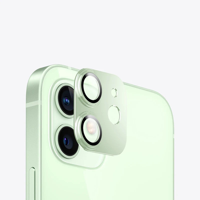 Full Cover Metal Camera Lens Protector on For iPhone 14 Pro Max Plus Tempered Glass For iPhone 11 12 13 Pro Max Mini Metal Film