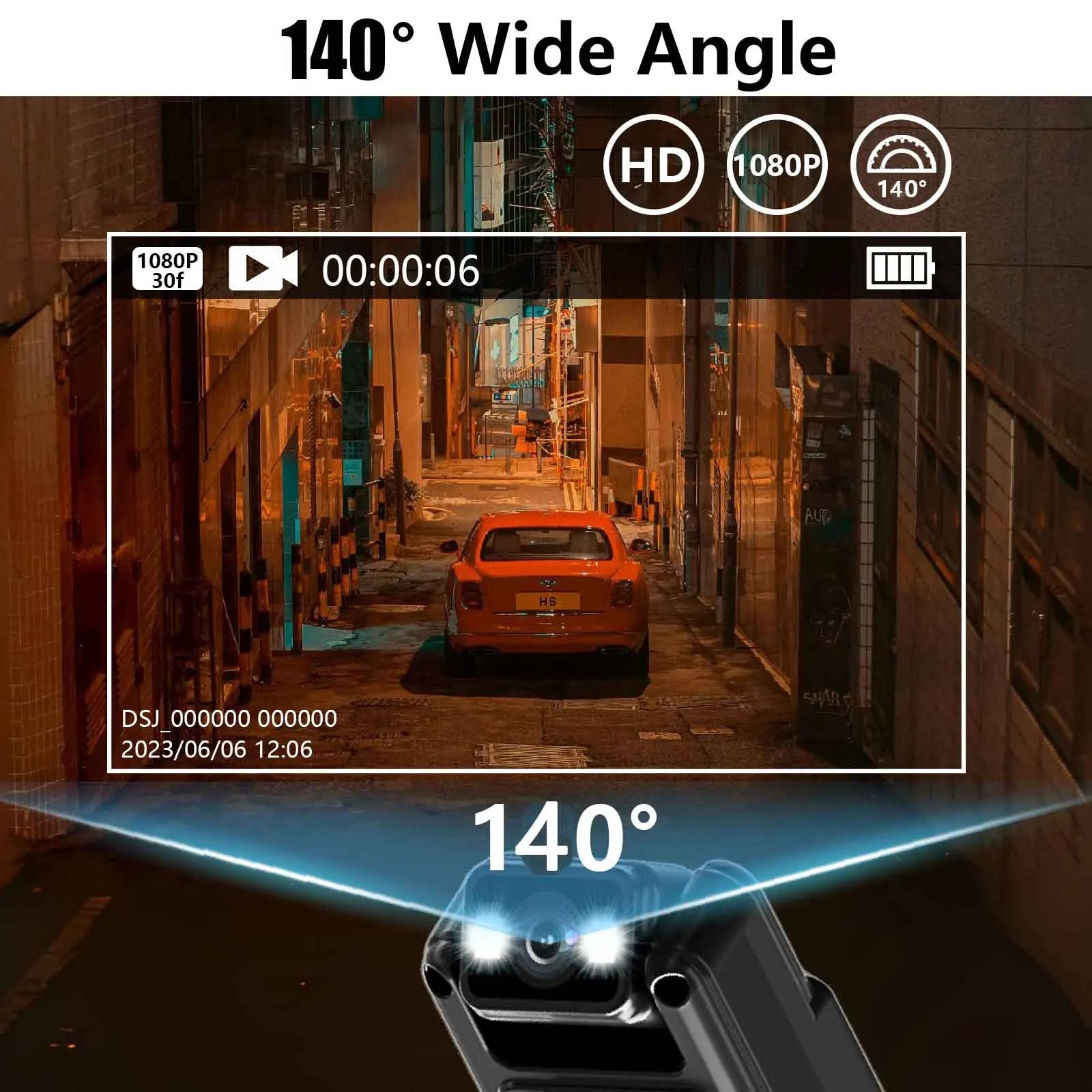 HD Mini Camera Portable Police Pocket Sport Digital Video Recorder Business Conference 1080P Wearable Body Cam