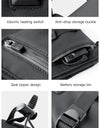 Winter Outdoor Heating Ski Riding Gloves Black Waterproof With Battery Warm Electric Heating Temperature Control Cycling Gloves