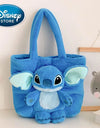 Disney Stitch Plush Bag Children's Backpack Anime Lilo & Stitch Shoulder Bag Handbag Bag Messenger Bag