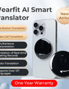AI Voice Assistant Accurate Translator 137 Languages Video Photo Record Translate Simultaneous Interpretation Translation