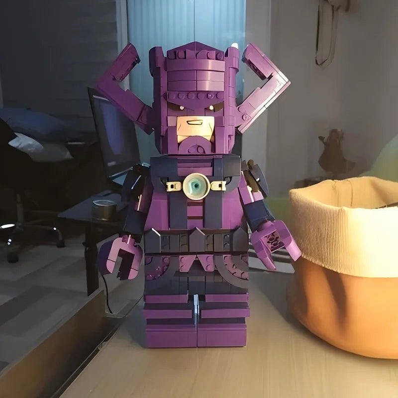 940pcs Moc Super Heroes Movie Comic Models Galactus Buildable Figure Building Blocks Set Creative Educational Bricks Toys Gift
