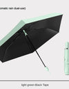 Ultra lightweight and portable automatic umbrella for women, suitable for both weather and sun protection