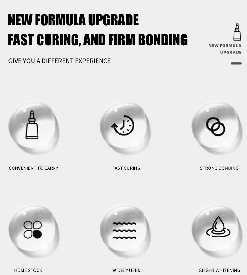 1-5pcs 502 Super Glue Instant Quick-drying Cyanoacrylate Adhesive Leather Rubber Wood Metal Strong Bond Liquid Glue Tool