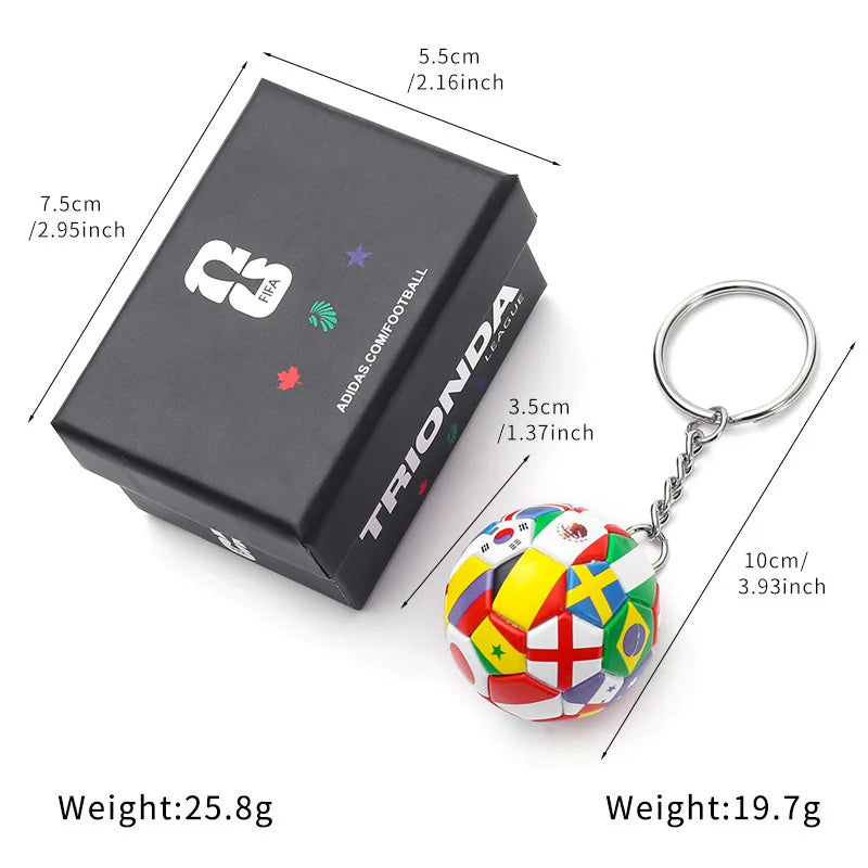 2026 Soccer Tournament Pendant Ornament Football Fan Collectible Decoration