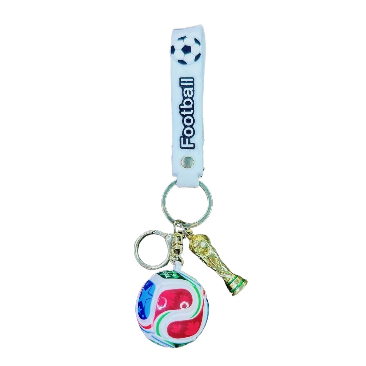 2026 Football Trophy Keychain Soccer Fan Collectible Bag Charm