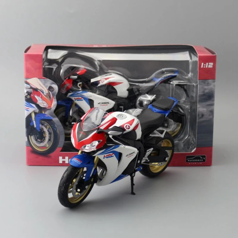 Diecast Honda CBR1000RRR Fireblade Motorcycle Model 1 to 12 Scale