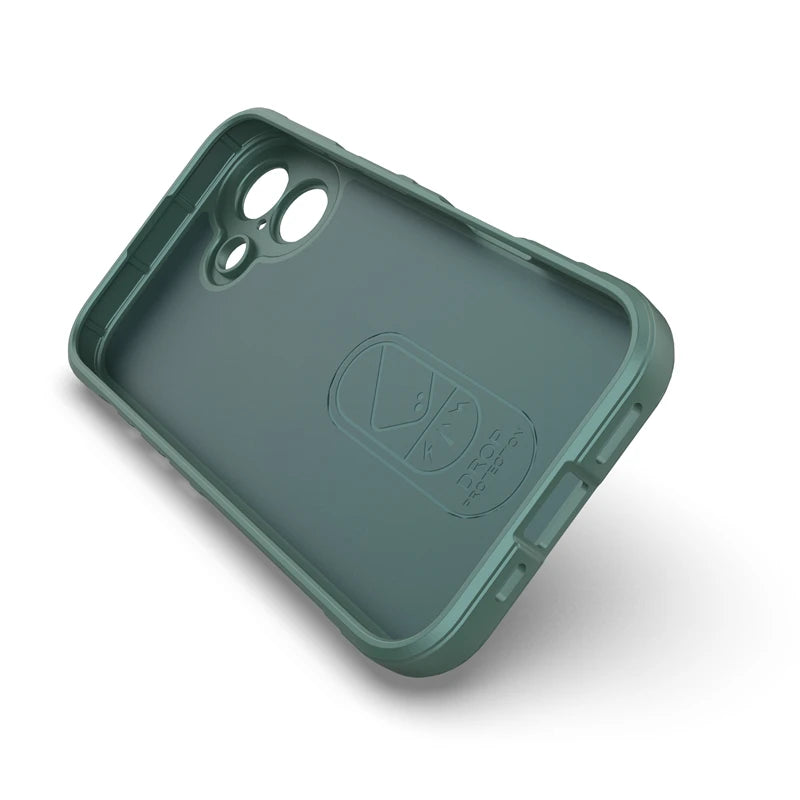For iPhone 16 Case Silicone TPU Shockproof Rubber Phone Protector For iPhone 16 Pro Max Cover Anti-drop Case For iPhone 16 Cover
