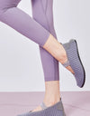 Indoor Fitness Non-slip Soft-soled Yoga Shoes Women's Rope Jumping Mute Stretching Pilates Training Shoes