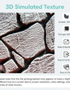 1/10pcs 3D Faux Stone Peel and Stick Wall Panel Self Adhesive Kitchen Tile Backsplash 3D Wall Sticker Tile Sticker 30cm x 30 cm
