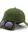 Aviator Hat Summer Personality Glasses Baseball Cap Female Unisex Sunglasses Male Cap Baseballcap Boys Cap